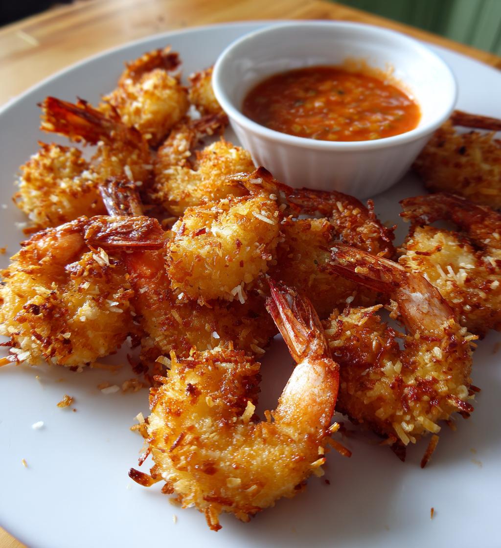 Coconut Shrimp with Sweet Chili Mayo