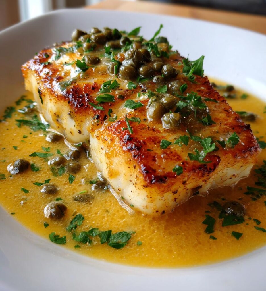 Cod Piccata