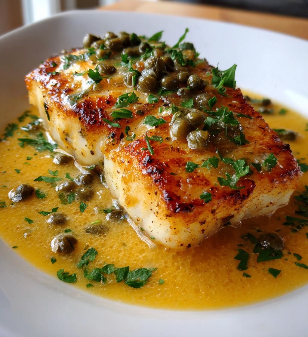 Cod Piccata