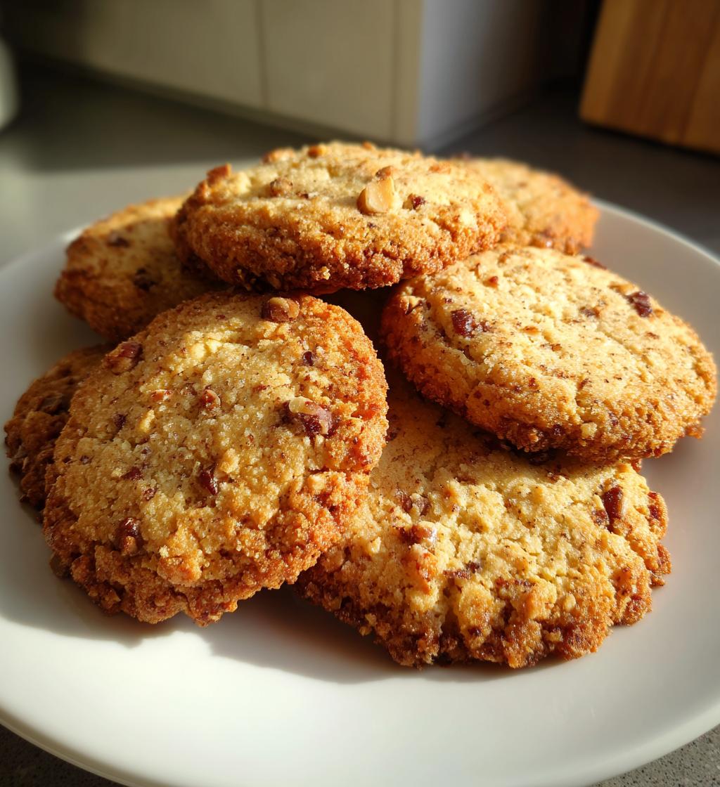Coffee Hazelnut Shortbread Cookies - detail 1