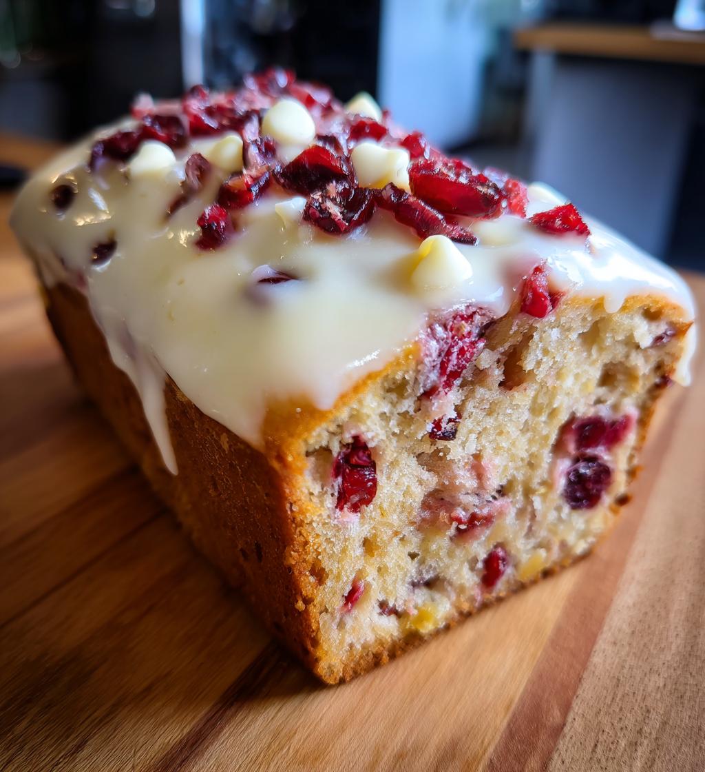 Copycat Starbucks Cranberry Bliss Bread