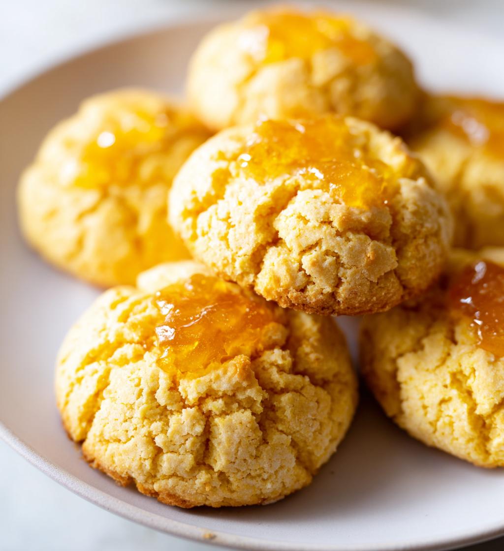 Cornbread Cookies with Honey Butter - detail 1
