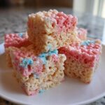 Cotton Candy Rice Krispy Treats