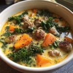 Cozy Creamy Italian Sausage Soup Recipe