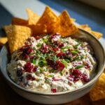 Cranberry Jalapeño Cream Cheese Dip