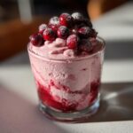 Cranberry Mousse Cups