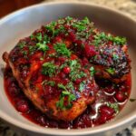 Cranberry Orange Glazed Chicken