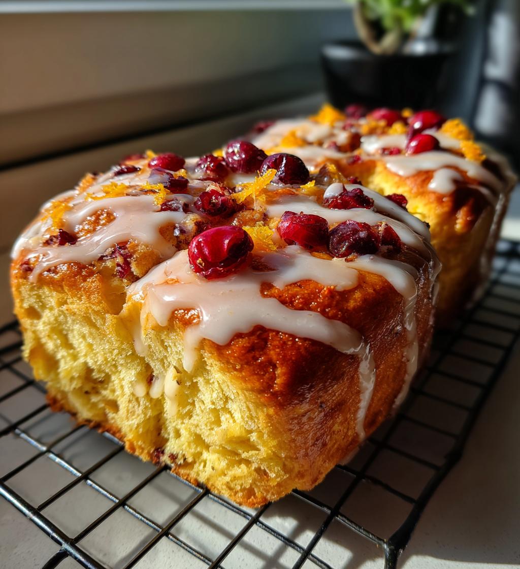 Cranberry Orange Sweet Rolls - detail 1