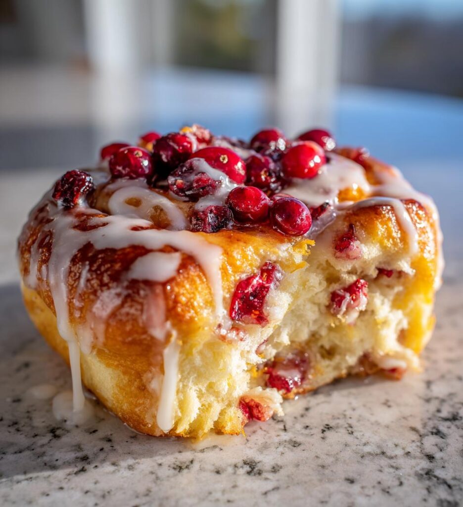 Cranberry Orange Sweet Rolls