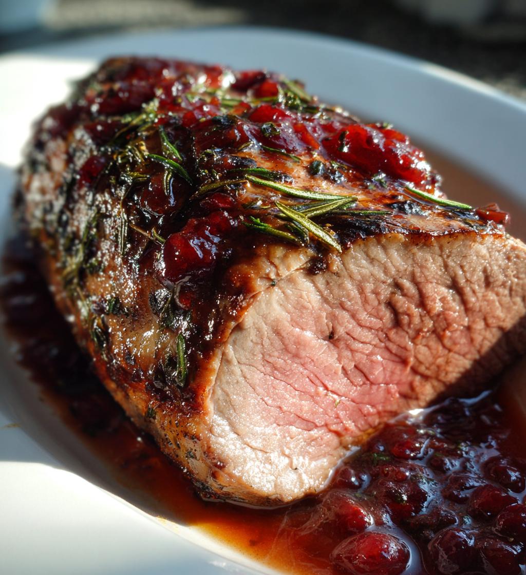 Cranberry Roast Beef - detail 1