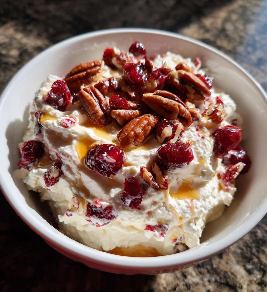 Cranberry Whipped Boursin Dip