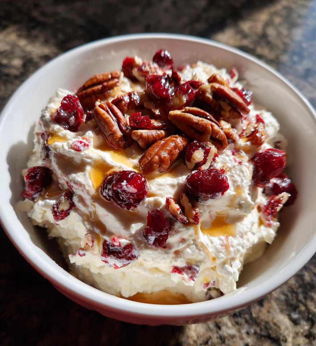 Cranberry Whipped Boursin Dip