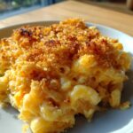 Creamy Baked Cheddar Mac-and-Cheese