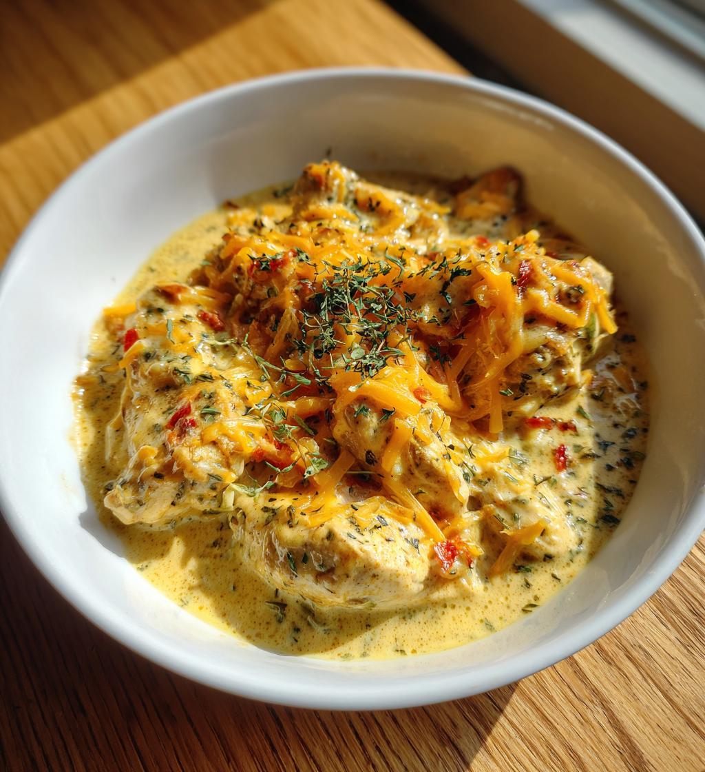 Creamy Crockpot Chicken - detail 1