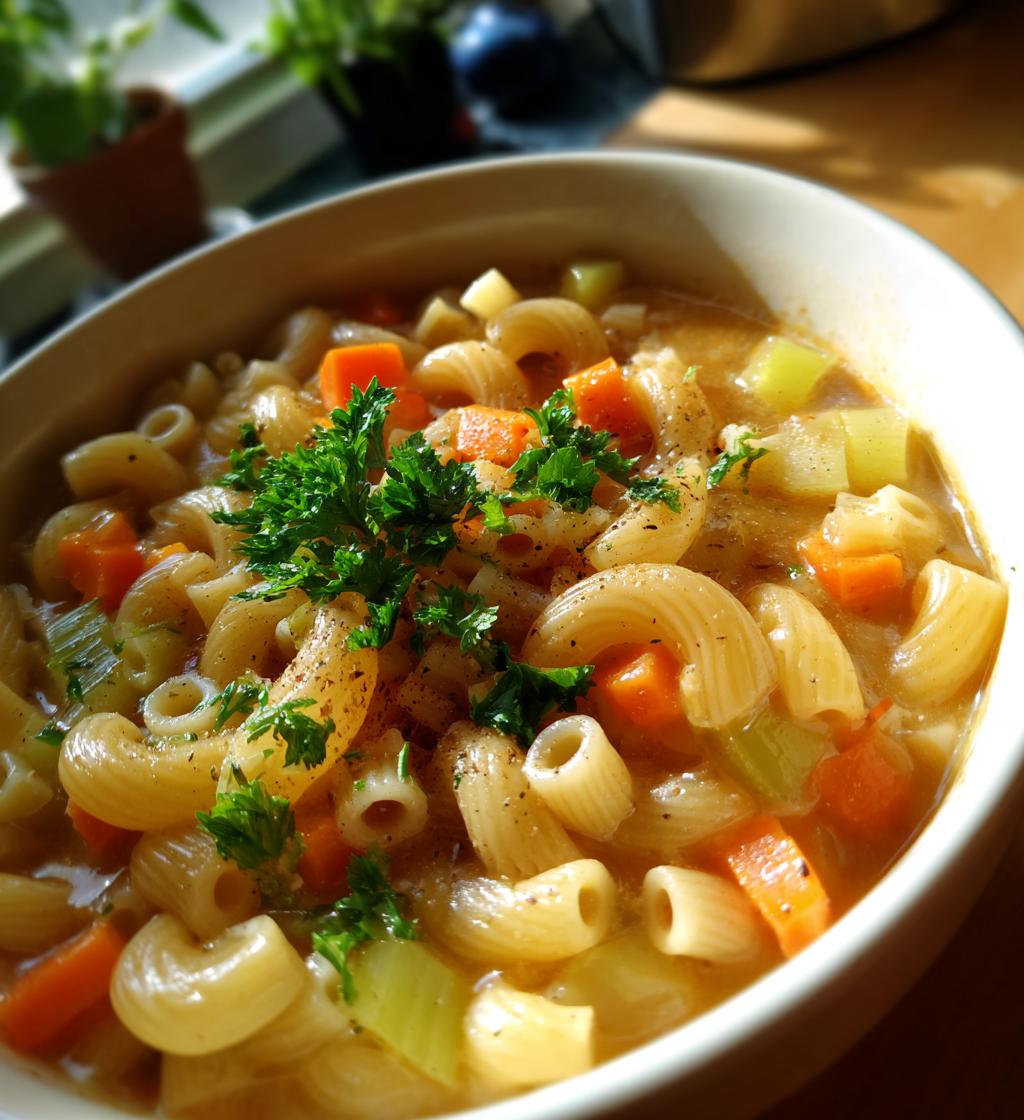 Creamy Ditalini Soup