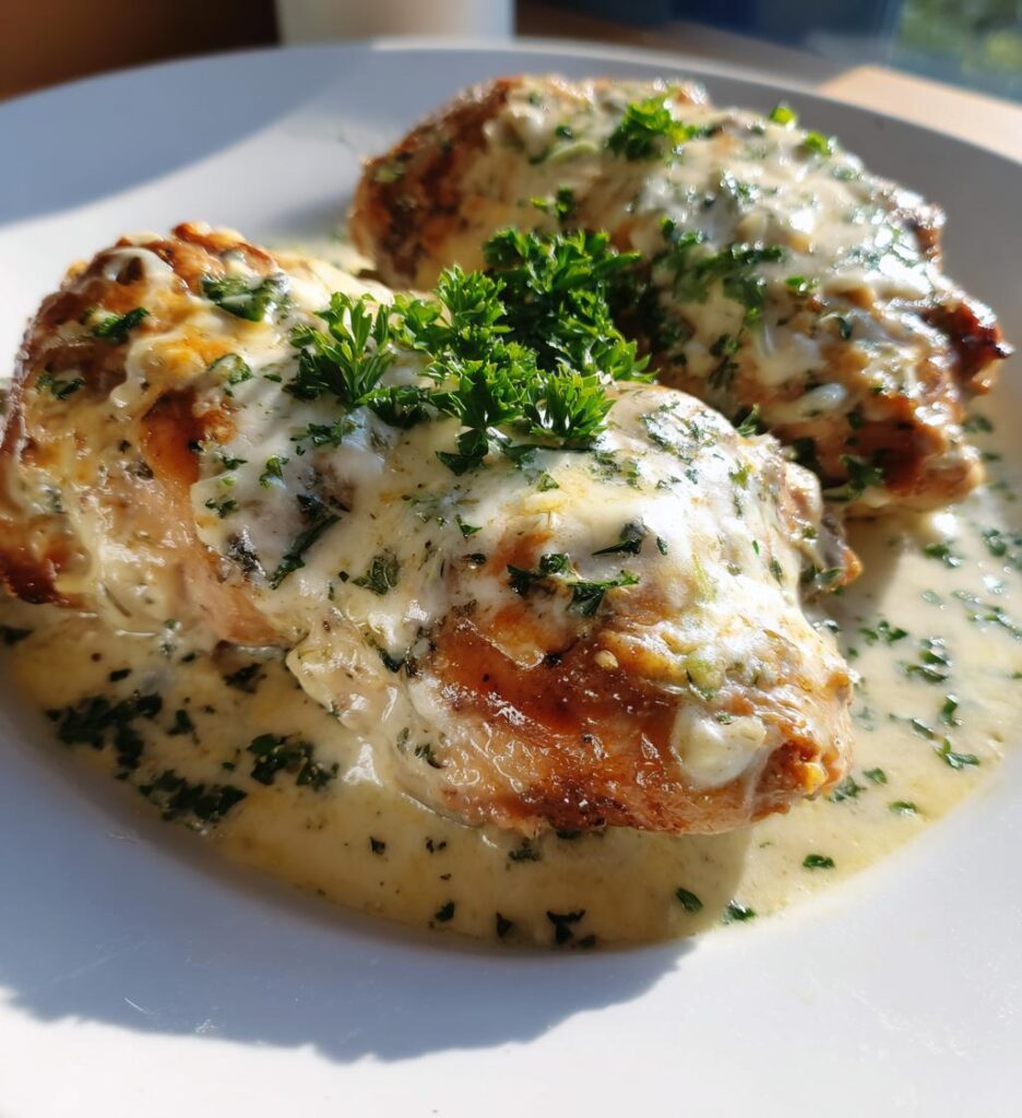 Creamy Garlic Parmesan Chicken