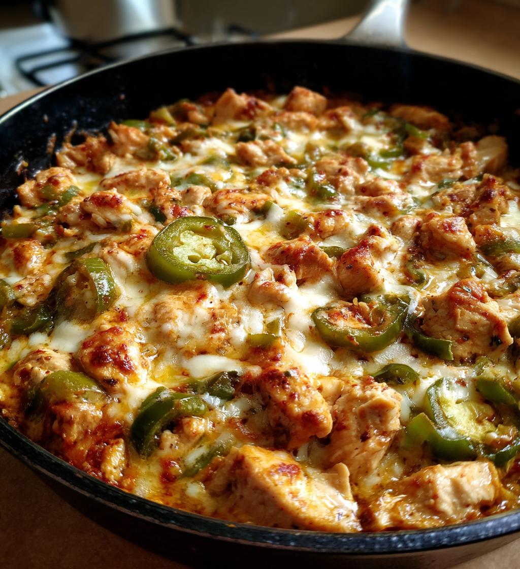 Creamy Jalapeño Chicken Skillet - detail 2