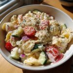 Creamy Lemon Parmesan Pasta Salad