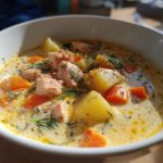 Creamy Salmon Soup