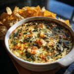 Creamy Seafood Spinach Dip
