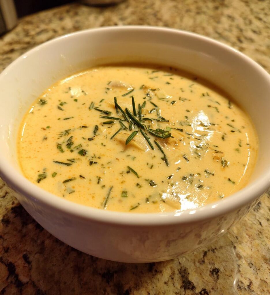 Creamy White Bean Soup with Roasted Garlic and Rosemary - mimiscooks