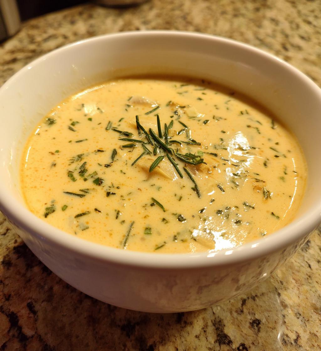 Creamy White Bean Soup with Roasted Garlic and Rosemary - mimiscooks