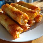 Crispy Crab And Shrimp Queso Taquitos