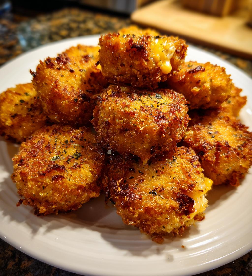 Crispy Pickle Cheese Bites - detail 1