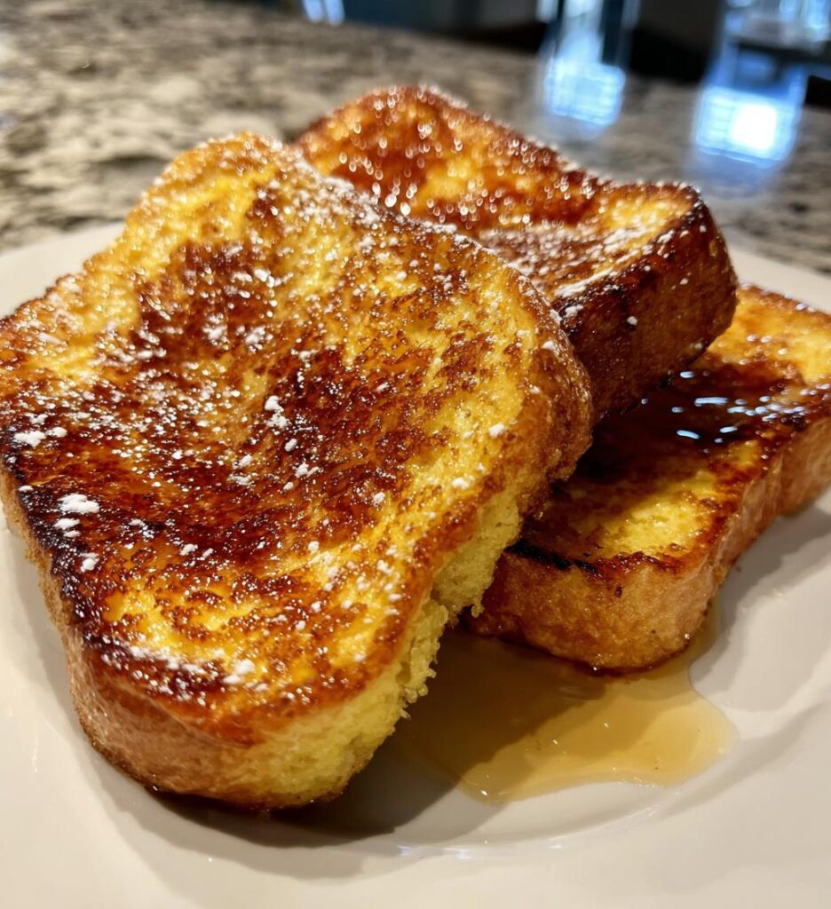 Crème Brûlée French Toast