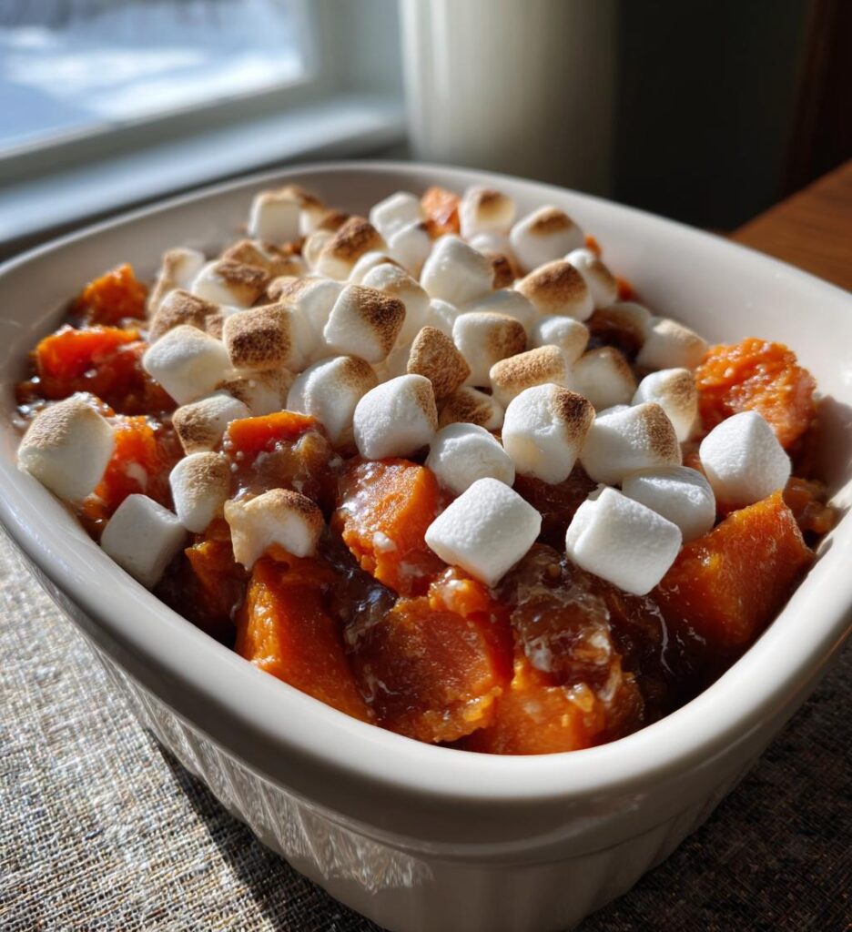 Crock Pot Candied Sweet Potato Casserole