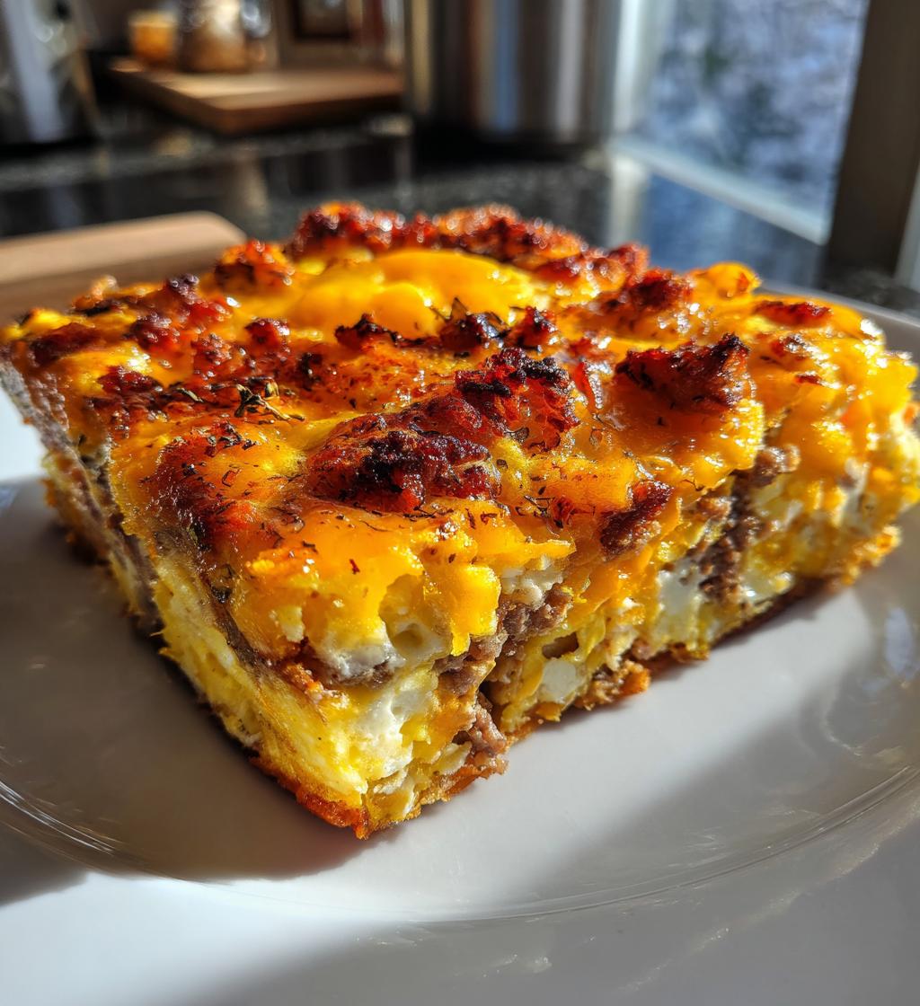 Crockpo Breakfast Casserole - detail 1
