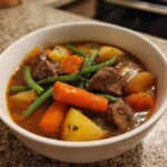 Crockpot Beef Vegetable Soup