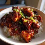 Crockpot Brown Sugar Balsamic Glazed Chicken