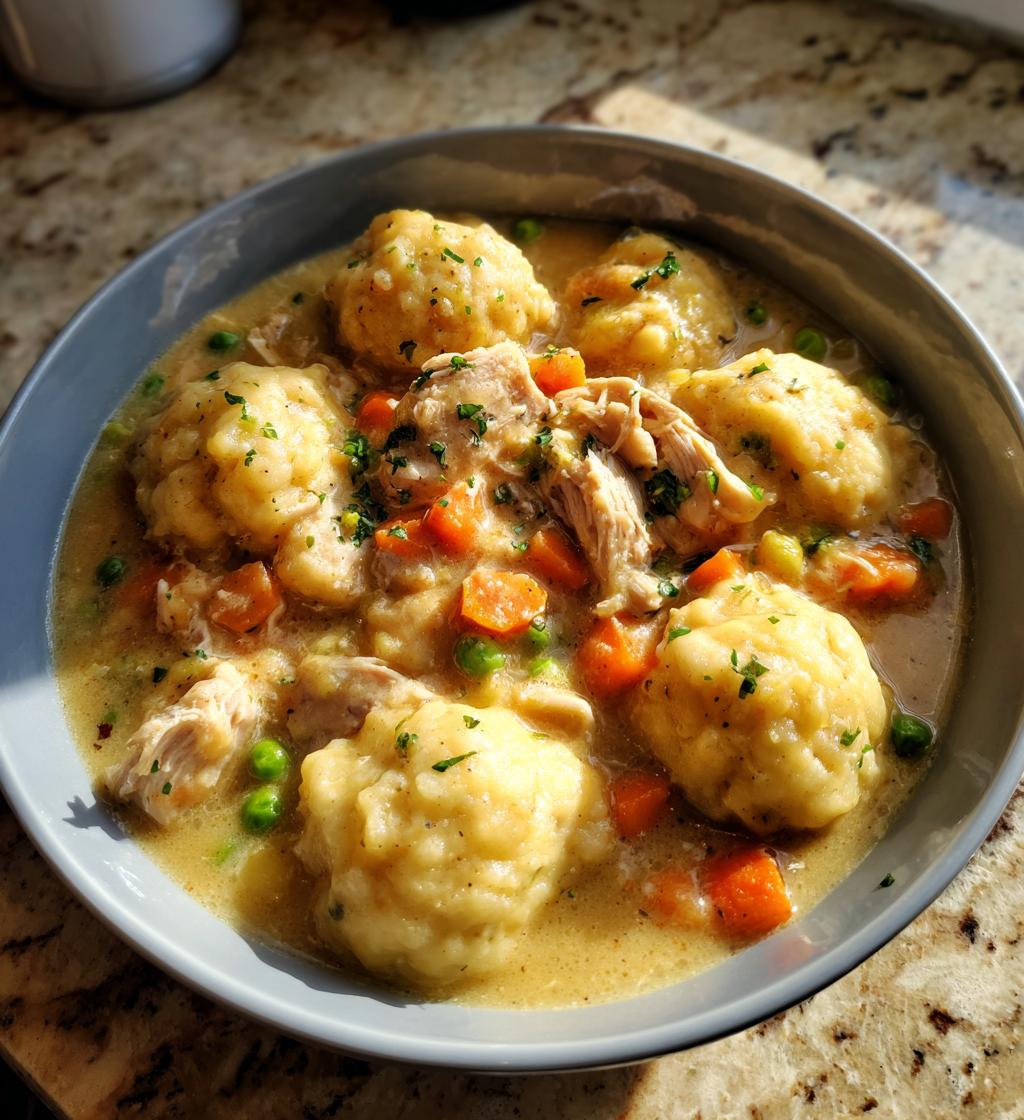 Crockpot Chicken And Dumplings