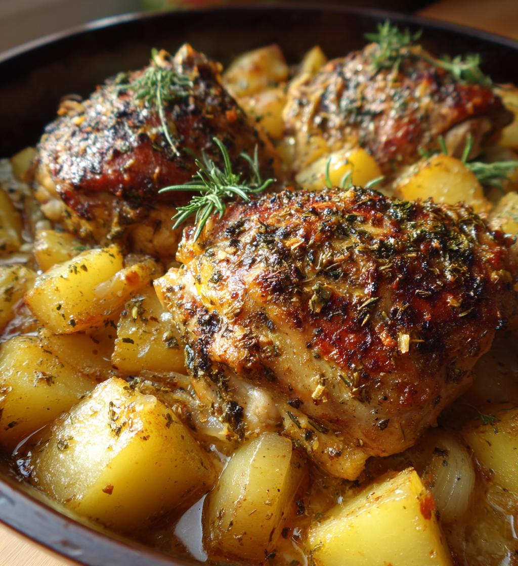 Crockpot Chicken And Potatoes - detail 1