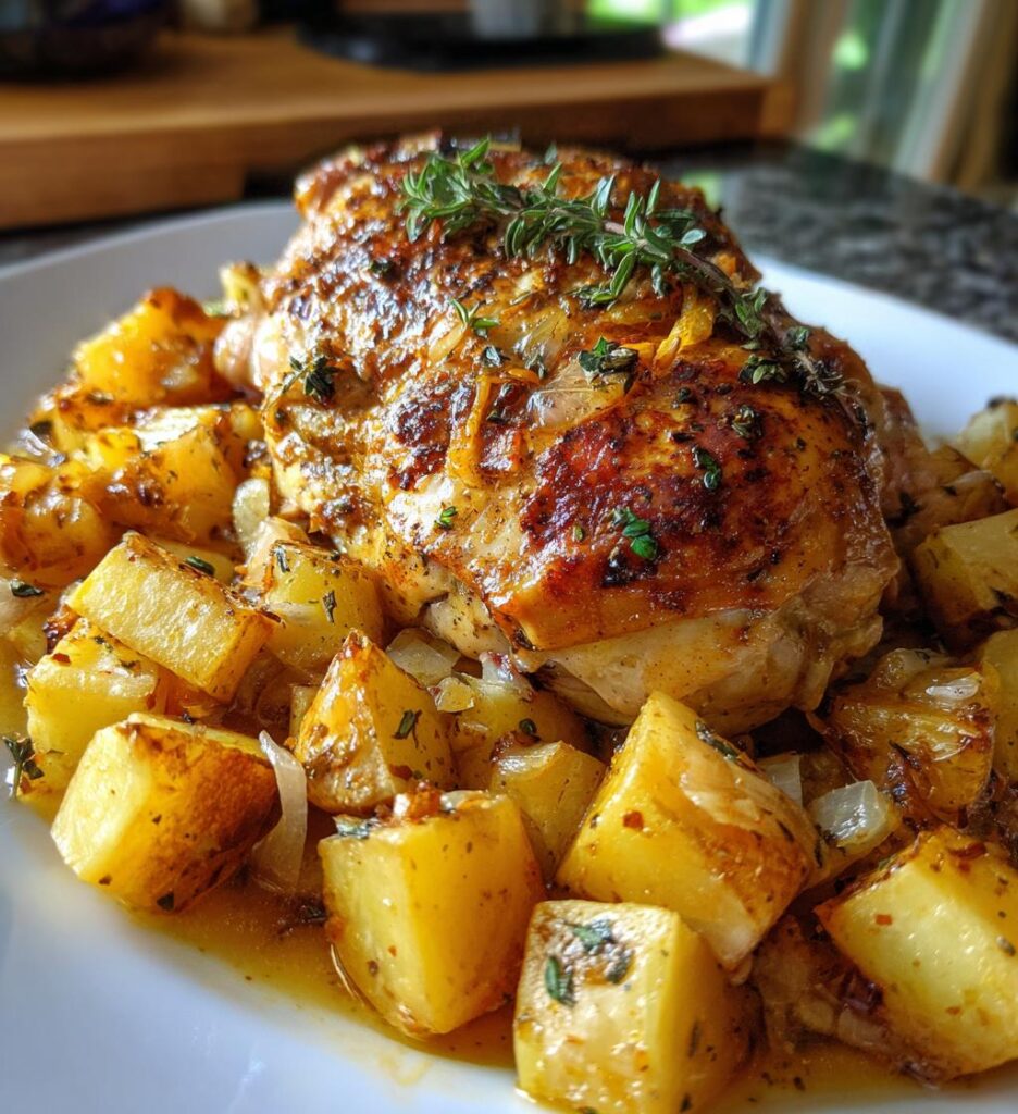 Crockpot Chicken And Potatoes