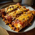 Crockpot Chicken Enchiladas