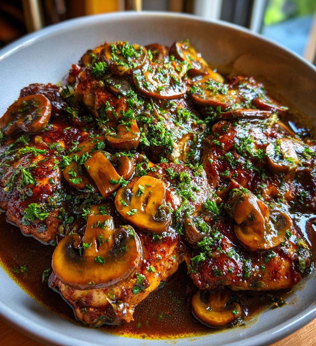 Crockpot Chicken Marsala - detail 1