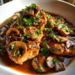 Crockpot Chicken Marsala