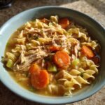 Crockpot Chicken Noodles
