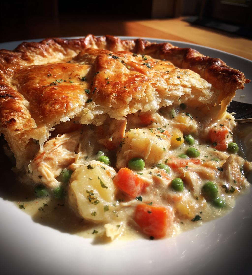 Crockpot Chicken Pot Pie