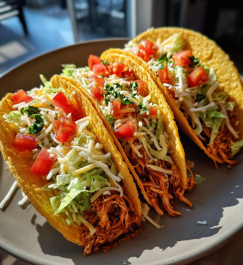 Crockpot Chicken Tacos