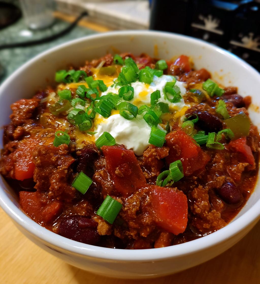 Crockpot Chili - detail 1