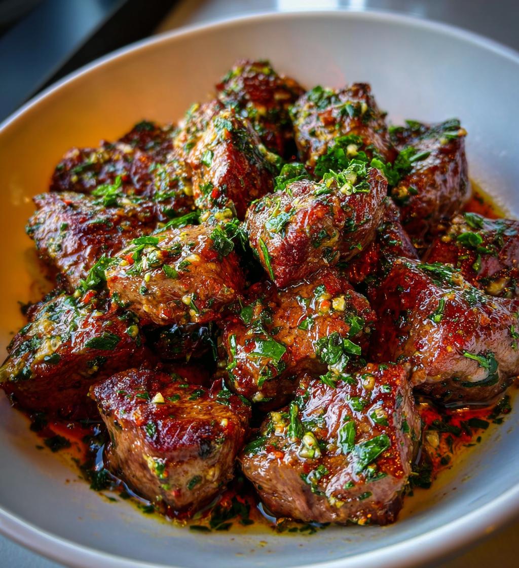 Crockpot Garlic Butter Steak Bites - detail 1
