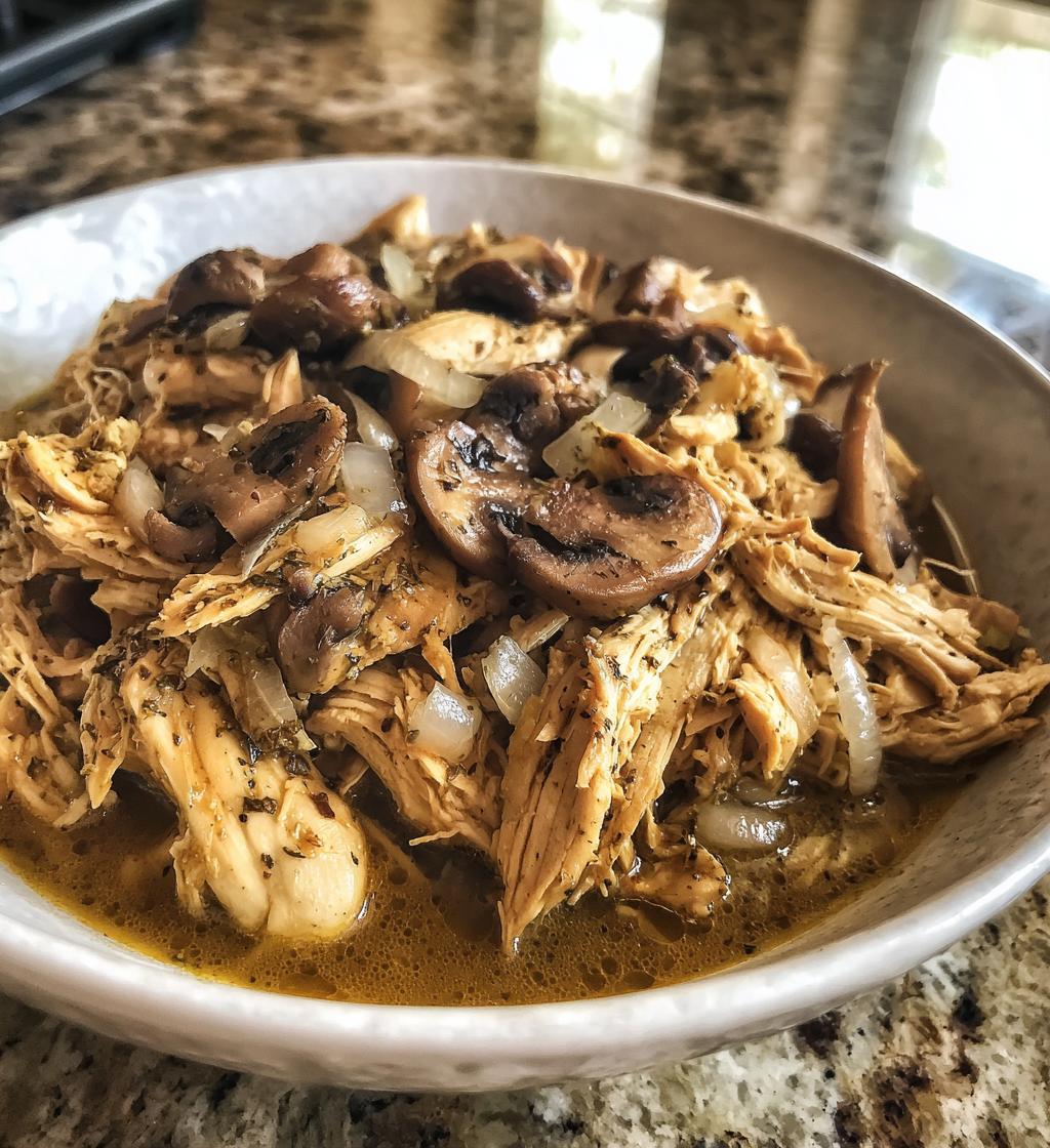Crockpot Gravy Chicken - detail 1