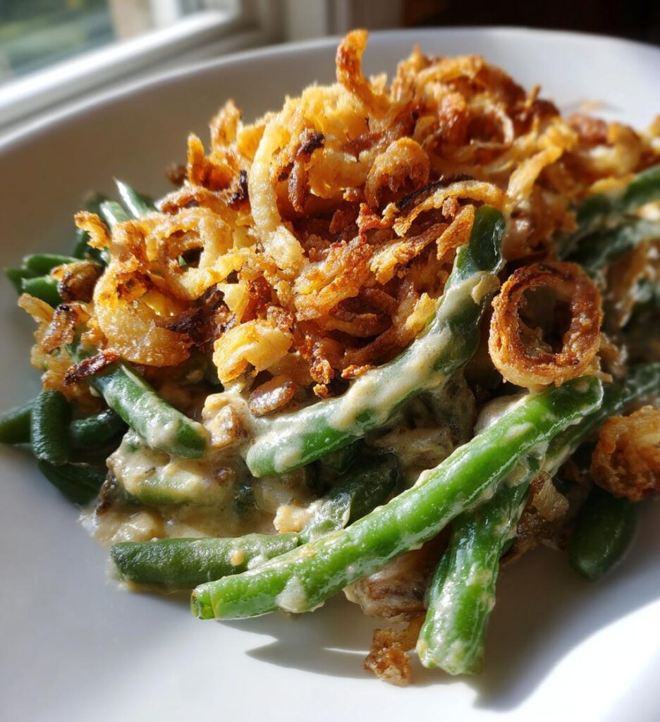 Crockpot Green Bean Casserole