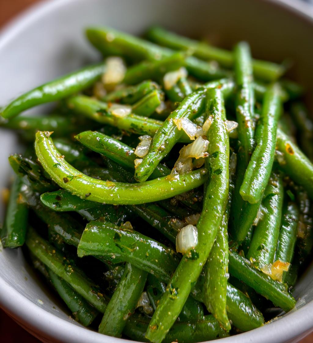 Crockpot Green Beans - detail 1