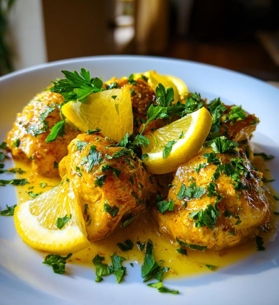 Crockpot Lemon Chicken