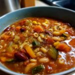 Crockpot Minestrone Soup