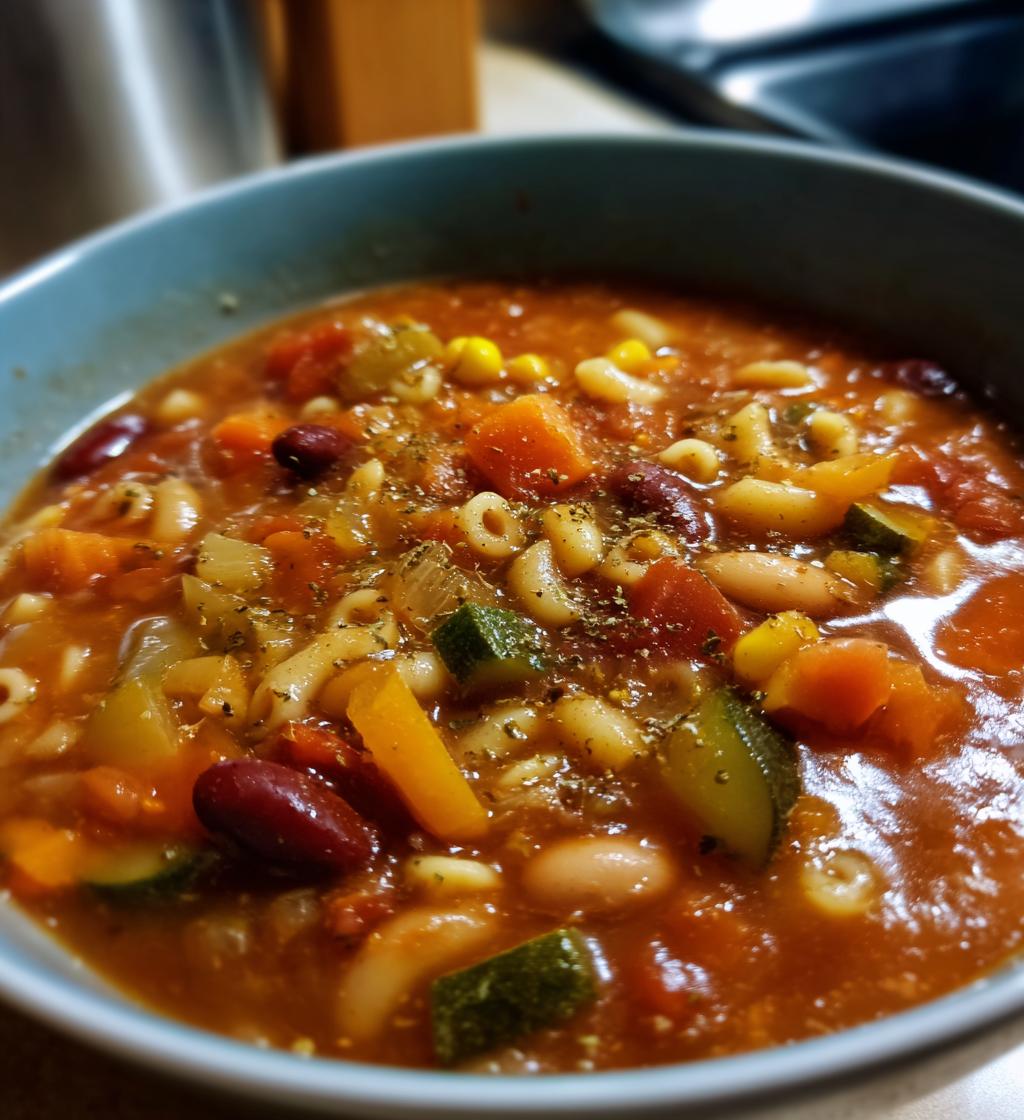 Crockpot Minestrone Soup